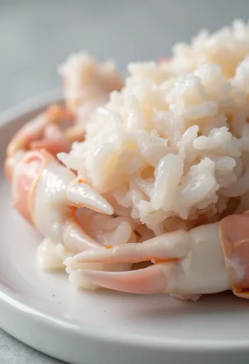 Šviežias vėžiagyvis ant medinės pjaustymo lentelės su citrina, česnaku ir prieskoniais