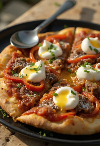 Patiekta Pizza Iskender