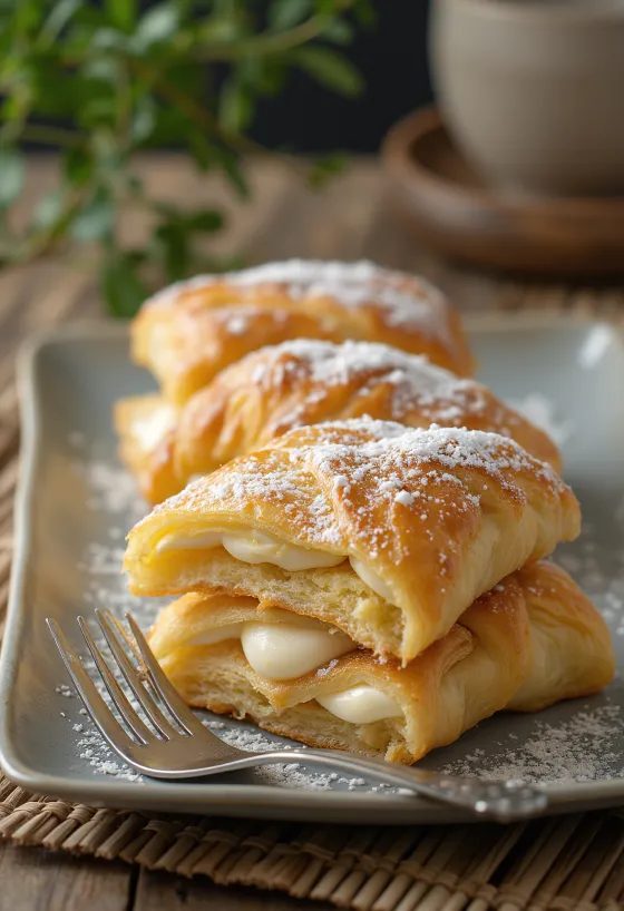 Itališkas millefoglie tortas su traškia sluoksniuota tešla ir vaniliniu kremu