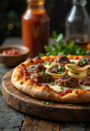 Patiekta Pizza Kenyan Nyama Choma