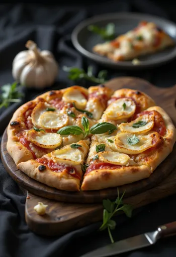 Margarita pica su česnakais