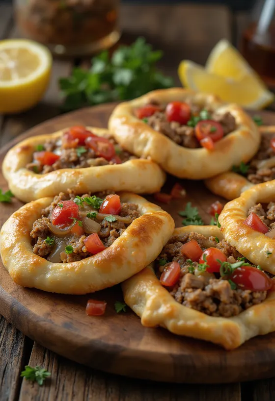 Sfiha, arabiškas mėsos pyragas