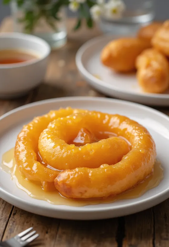 Zlabia – tradicinis arabiškas medaus saldumynas