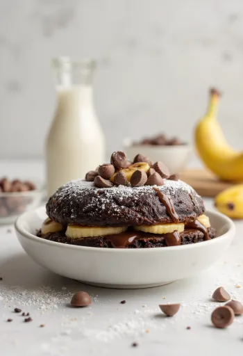 Patiektos bananinės spurgos su šokoladu
