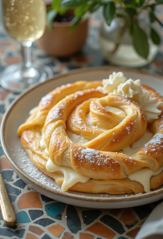 Burek su Prosecco lėkštėje