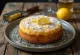 Patiektas citrininis tortas su migdolų miltais