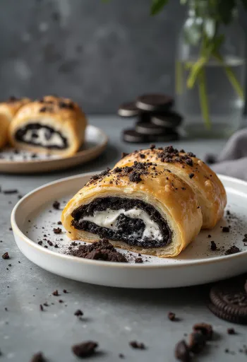 Patiektas Oreo štrudelis