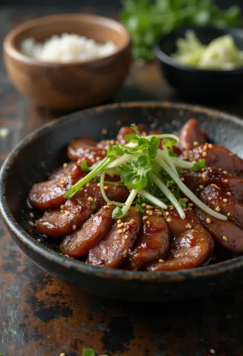 Jautiena Bulgogi patiekta