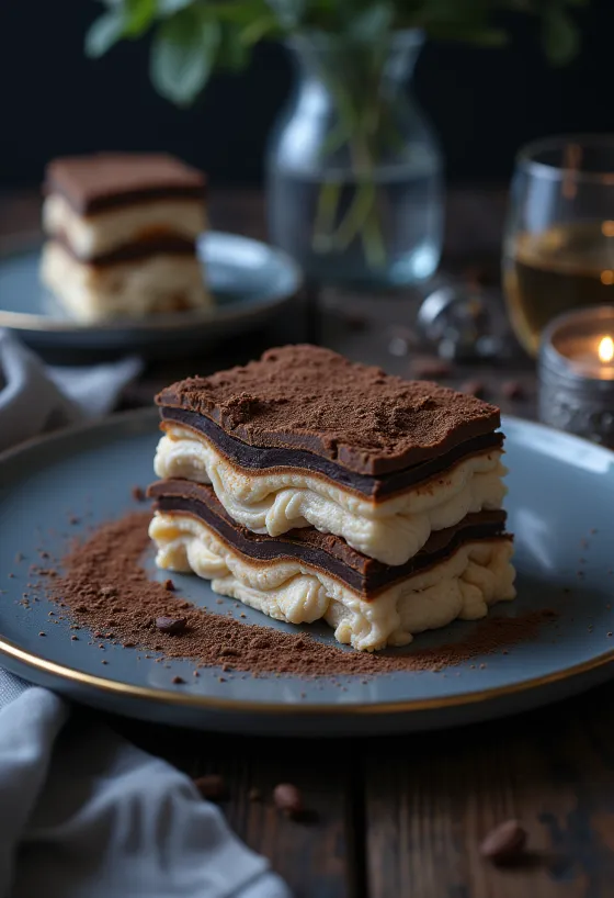 Patiekti Viennetta Cappuccino ledai su kavos sluoksniais ir traškiu šokoladu