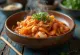 Kimchi stiklainyje