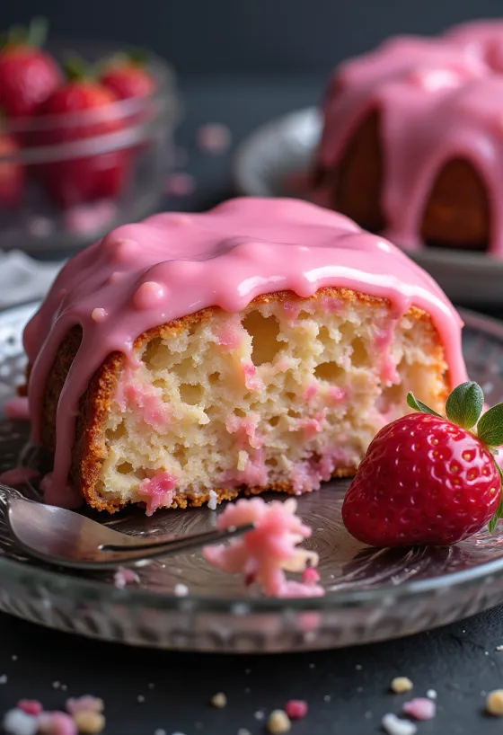 Patiektas veganiškas punšo tortas