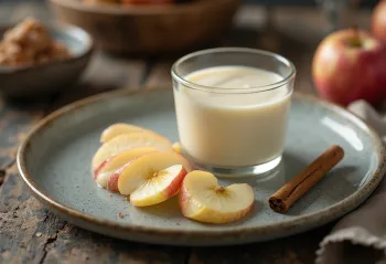 Panna cotta su sidru