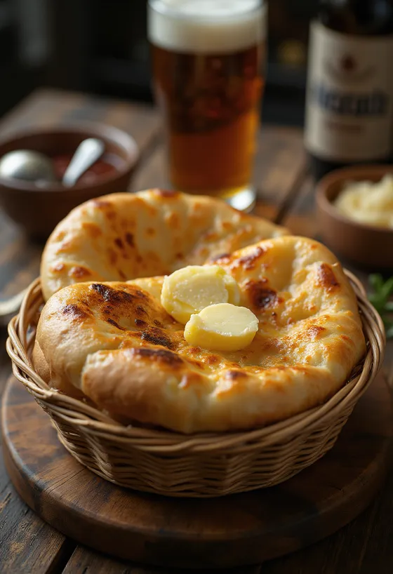 Šviežiai kepta Tandoori duona