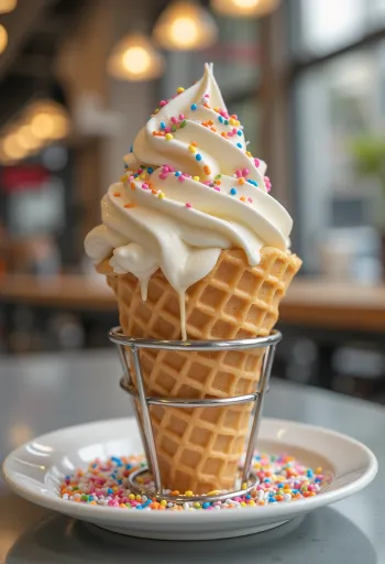 „Drumstick Birthday Cake“ ledai spalvotame ragelyje