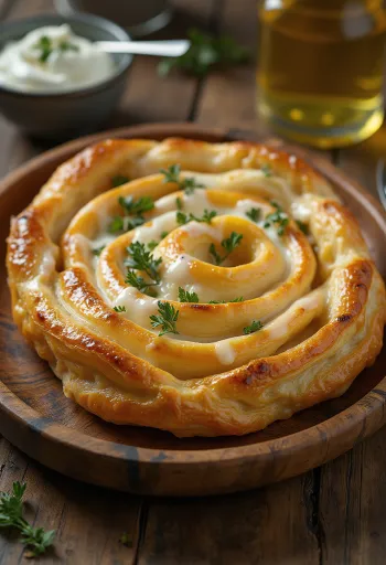 Burek su grilyje kepta vištiena patiektas