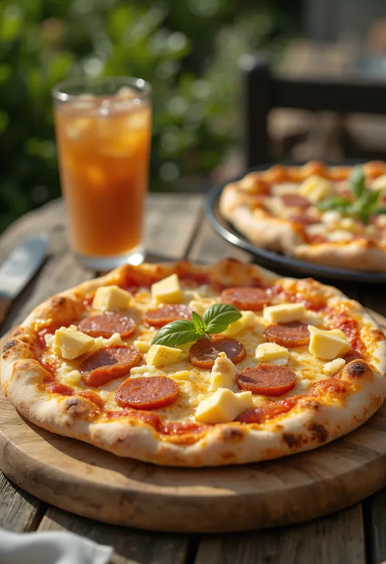 Patiekta Pizza Dominicana